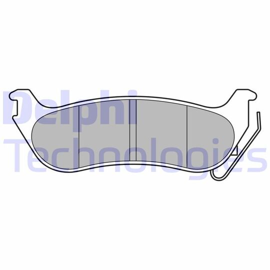 LP3556 - Brake Pad Set, disc brake 