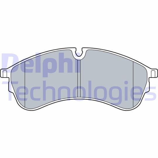 LP3545 - Brake Pad Set, disc brake 