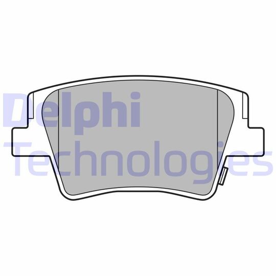 LP3553 - Brake Pad Set, disc brake 