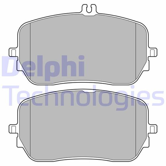 LP3603 - Brake Pad Set, disc brake 