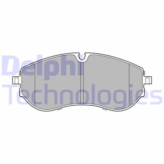 LP3610 - Brake Pad Set, disc brake 