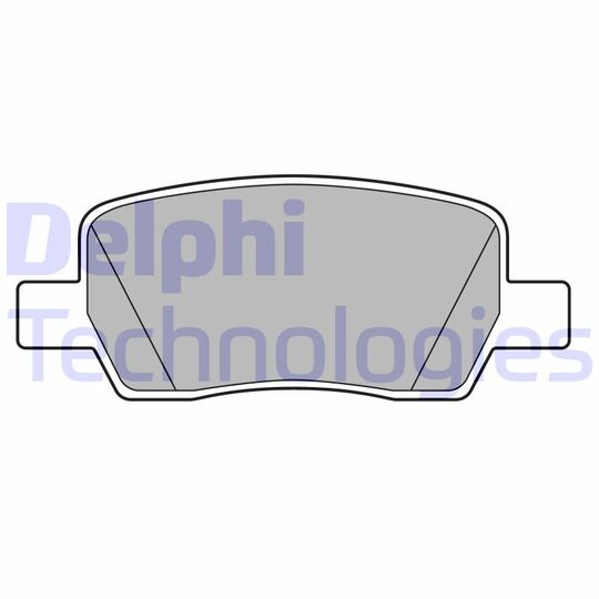 LP3706 - Brake Pad Set, disc brake 