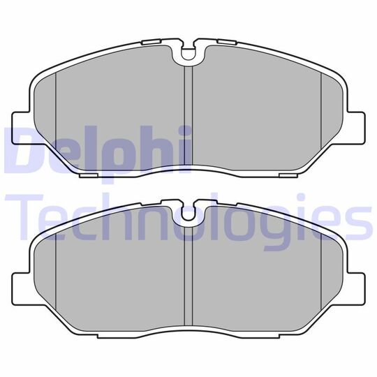 LP3683 - Brake Pad Set, disc brake 