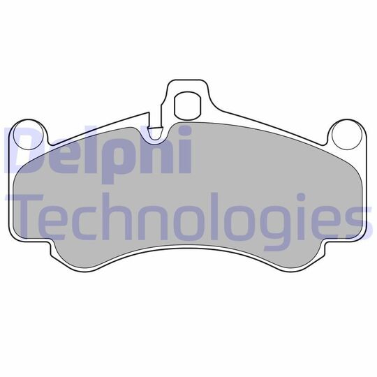 LP3685 - Brake Pad Set, disc brake 