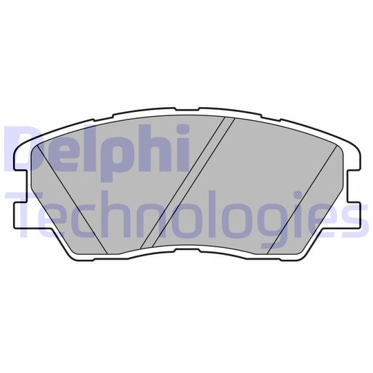 LP3673 - Brake Pad Set, disc brake 