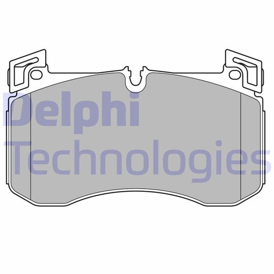 LP3728 - Brake Pad Set, disc brake 