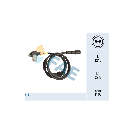 78169 - Sensor, wheel speed 