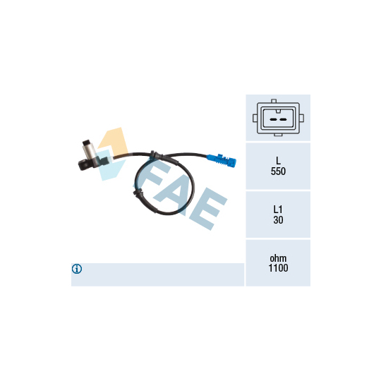 78195 - Sensor, wheel speed 