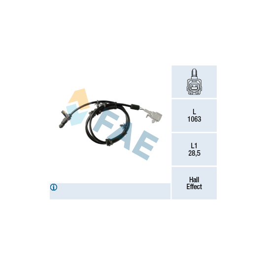 78332 - Sensor, wheel speed 