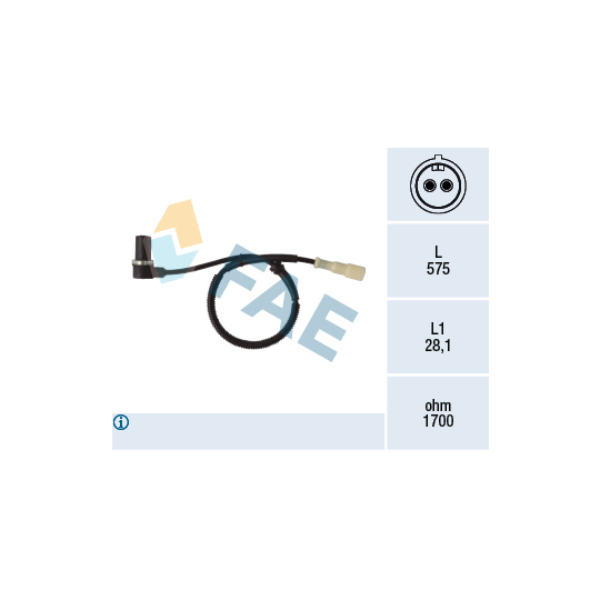 78349 - Sensor, wheel speed 