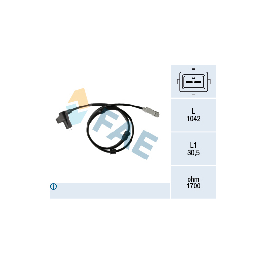 78347 - Sensor, wheel speed 