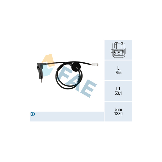 78356 - Sensor, wheel speed 