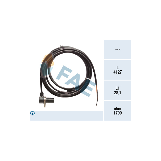 78417 - Sensor, wheel speed 