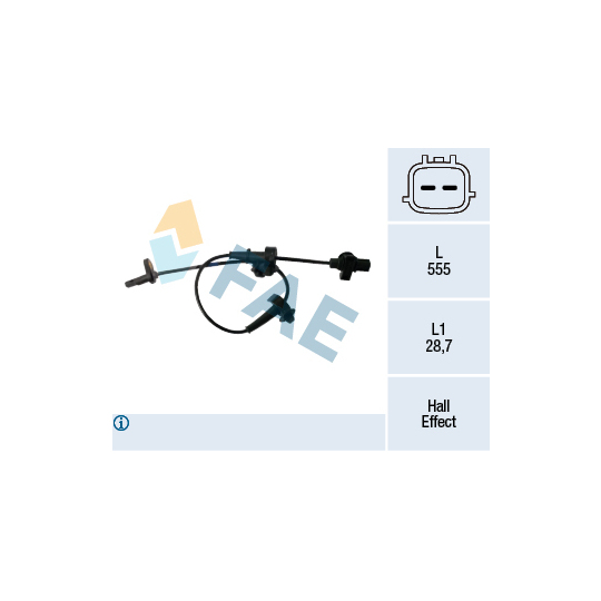 78461 - Sensor, wheel speed 