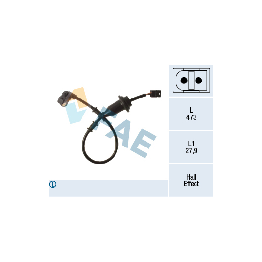 78490 - Sensor, wheel speed 