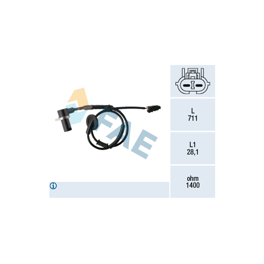 78477 - Sensor, wheel speed 