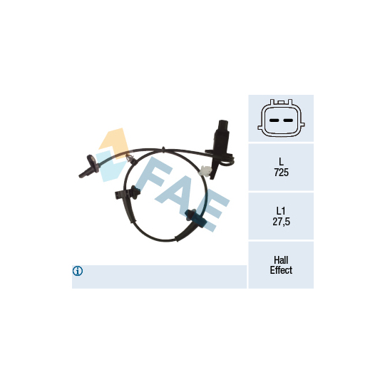 78487 - Sensor, wheel speed 