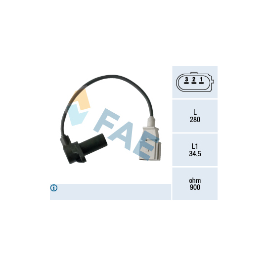 79479 - Sensor, crankshaft pulse 