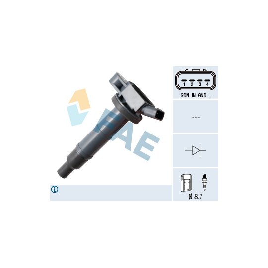 80344 - Ignition coil 