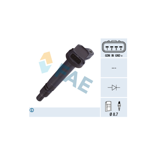 80367 - Ignition coil 