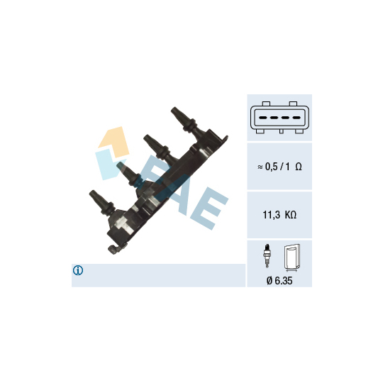 80418 - Ignition coil 