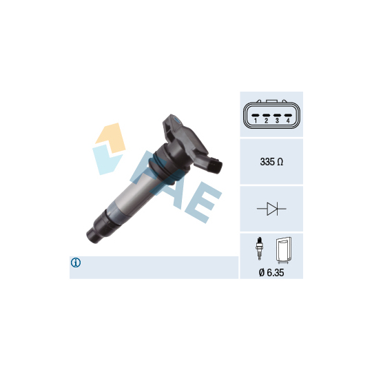 80462 - Ignition coil 
