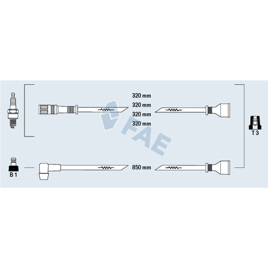 83220 - Ignition Cable Kit 