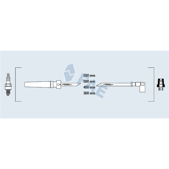 83564 - Tändkabelsats 