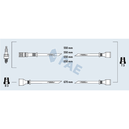 83500 - Ignition Cable Kit 