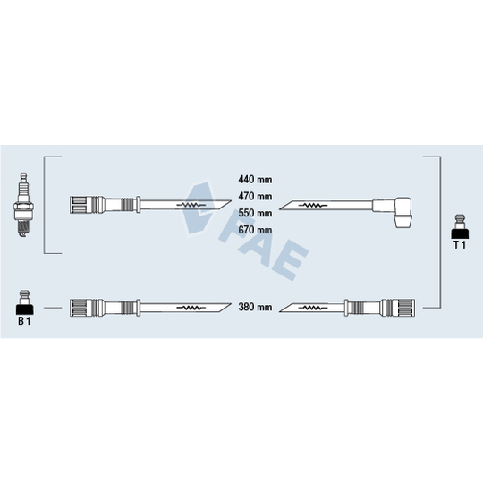 83490 - Ignition Cable Kit 
