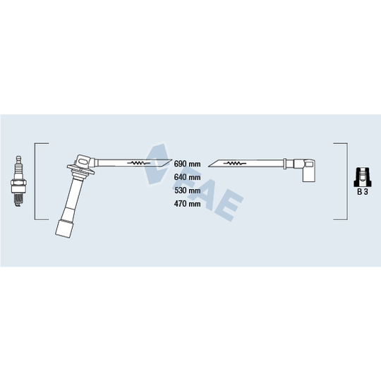 83641 - Ignition Cable Kit 