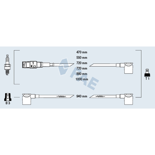 85050 - Ignition Cable Kit 