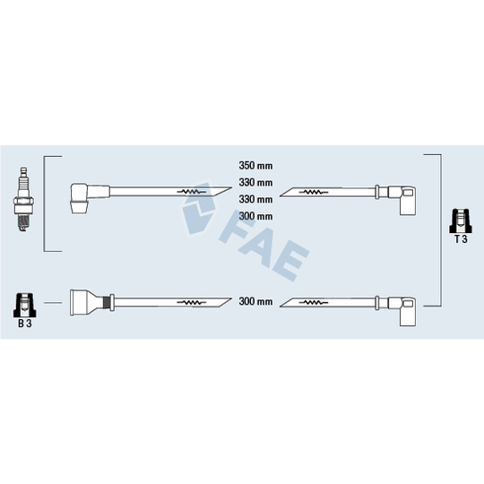 83850 - Ignition Cable Kit 