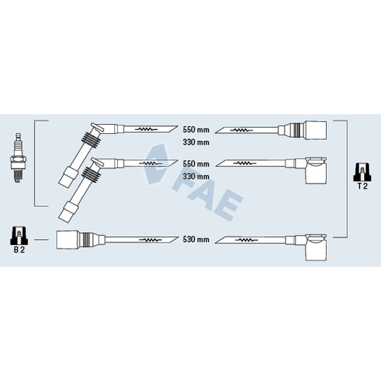 85087 - Ignition Cable Kit 