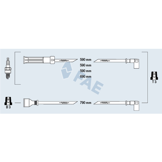 85410 - Ignition Cable Kit 