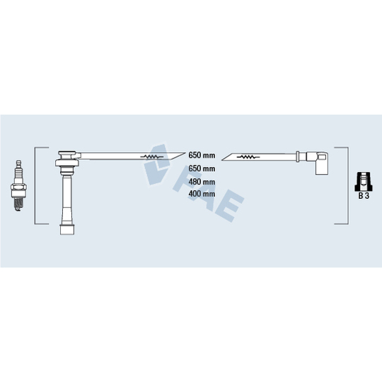 85381 - Ignition Cable Kit 