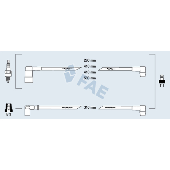 85470 - Ignition Cable Kit 