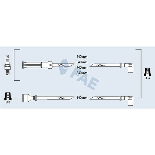 85390 - Ignition Cable Kit 