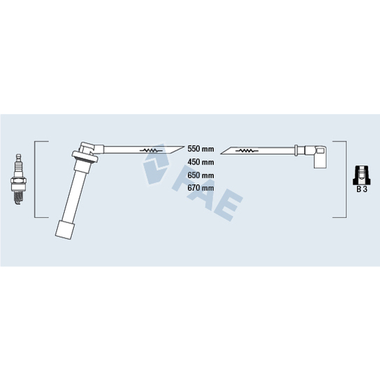 85821 - Ignition Cable Kit 