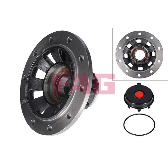 723 5006 10 - Wheel Hub 