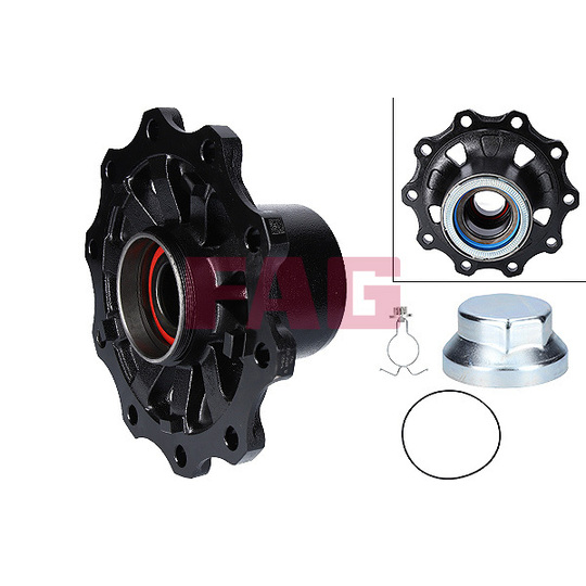 723 5008 10 - Wheel Hub 