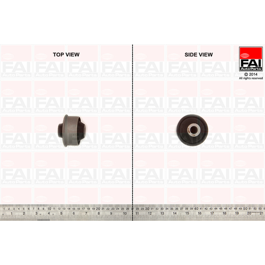 SS4487 - Control Arm-/Trailing Arm Bush 