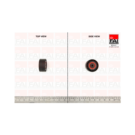T1161 - Deflection/Guide Pulley, timing belt 