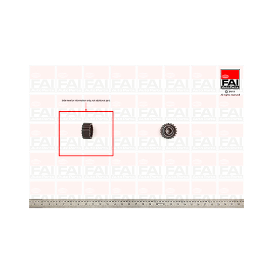 T9244 - Deflection/Guide Pulley, timing belt 