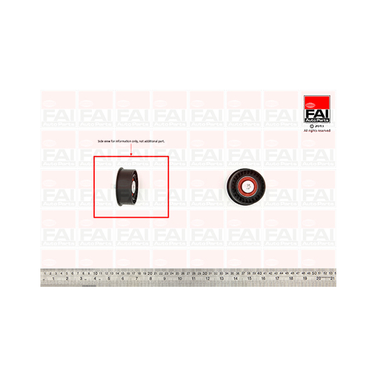 T9400 - Deflection/Guide Pulley, timing belt 