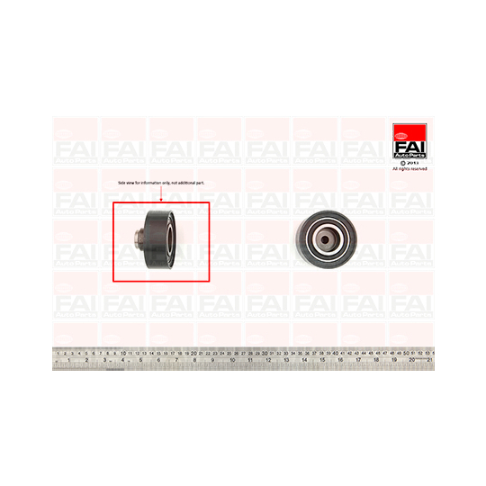T9342 - Deflection/Guide Pulley, timing belt 