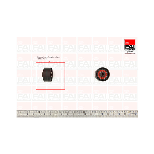 T9534 - Deflection/Guide Pulley, timing belt 