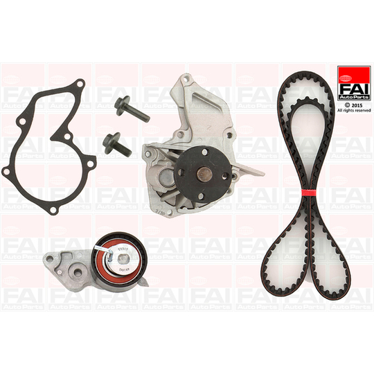 TBK104-6112 - Water Pump & Timing Belt Set 