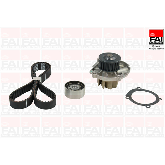 TBK371-6519 - Water Pump & Timing Belt Set 