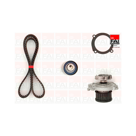 TBK371-6296 - Water Pump & Timing Belt Set 